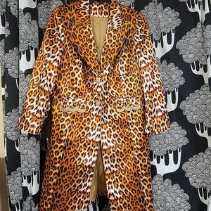 Silky leopard Jacket